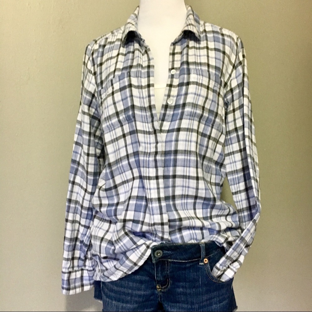 Splendid Plaid Button Up Shirt